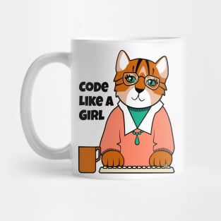 Code Like a Girl Mug